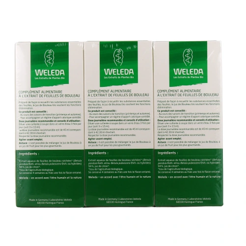 Weleda Jus de Bouleau Bio