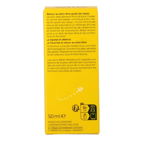 Weleda Huile de Massage Ventre de Bébé