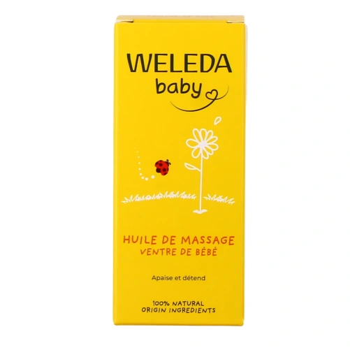 Weleda Huile de Massage Ventre de Bébé