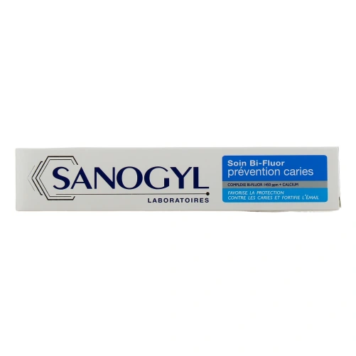 Sanogyl Bi-fluor Dentifrice Prévention caries