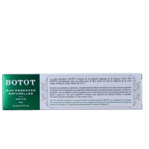 Botot Dentifrice Menthe Pin Eucalyptus