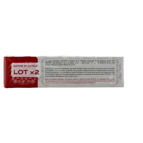 Botot Dentifrice Cannelle Clou de Girofle Menthe