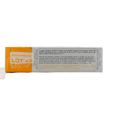 Botot Dentifrice Anis Citrus Réglisse