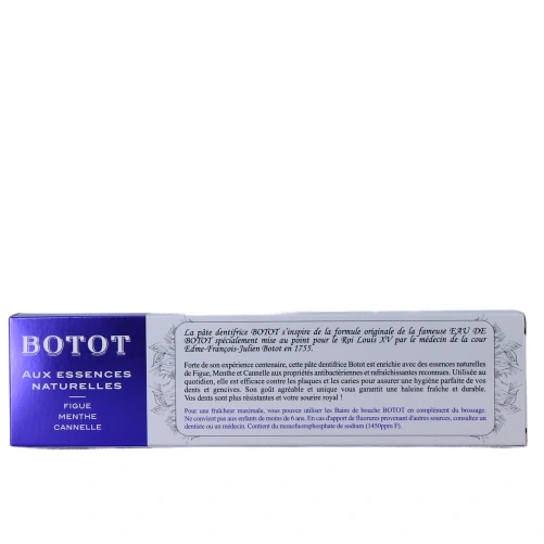 Botot Dentifrice Figue Menthe Cannelle