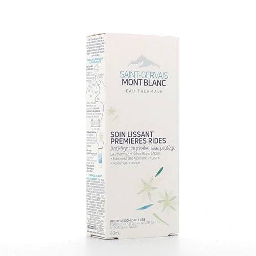 Saint-Gervais Mont Blanc Soin Lissant Premières Rides