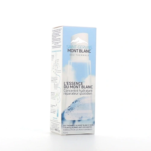 Saint-Gervais Mont Blanc L'essence du Mont Blanc Concentré Hydratant Réparateur