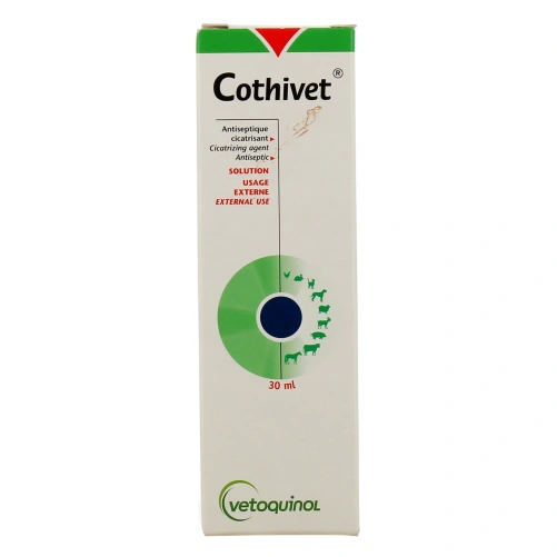 Cothivet Solution Antiseptique et Cicatrisante