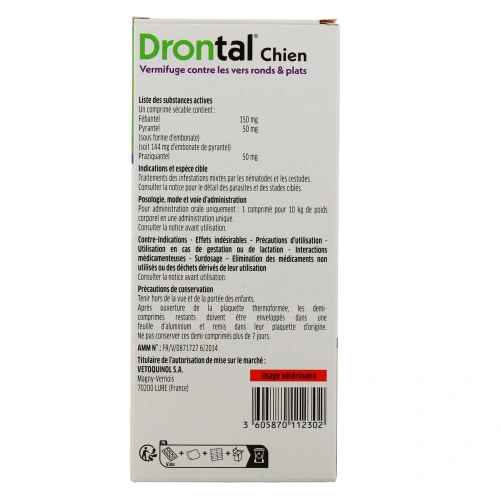 Drontal Chien Vermifuge