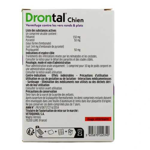 Drontal Chien Vermifuge