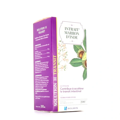 Intrait Marron d'Inde Solution H Transit