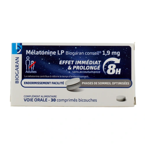 Biogaran Mélatonine LP