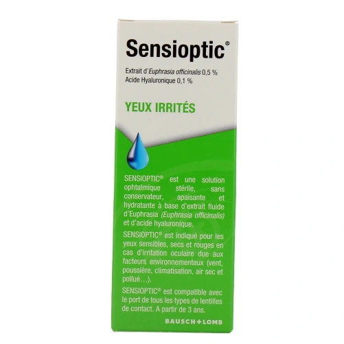 Sensioptic Solution Yeux irrités