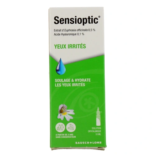 Sensioptic Solution Yeux irrités