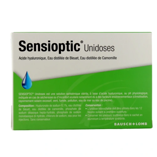 Sensioptic Solution Oculaire
