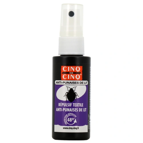 Cinq sur Cinq Spray Anti-Punaises de Lit