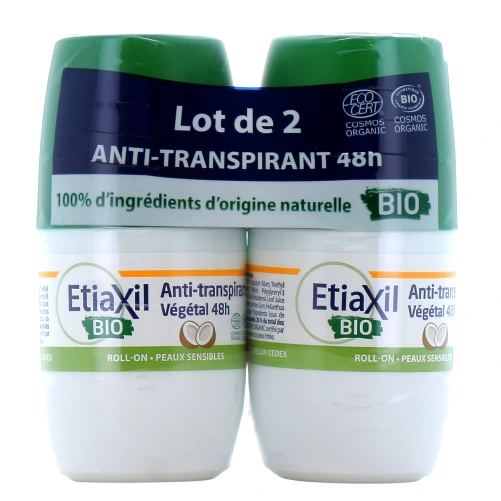 Etiaxil Anti-Transpirant Végétal 48h Coco Bio