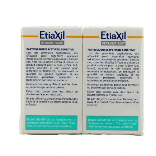 Etiaxil Sensitive Détranspirant Aisselles Roll-on