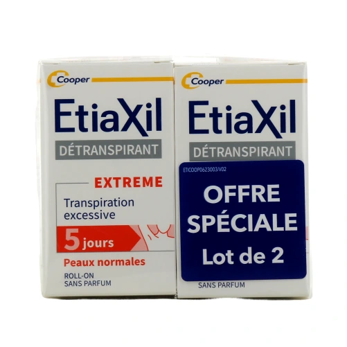 Etiaxil Extrême Détranspirant