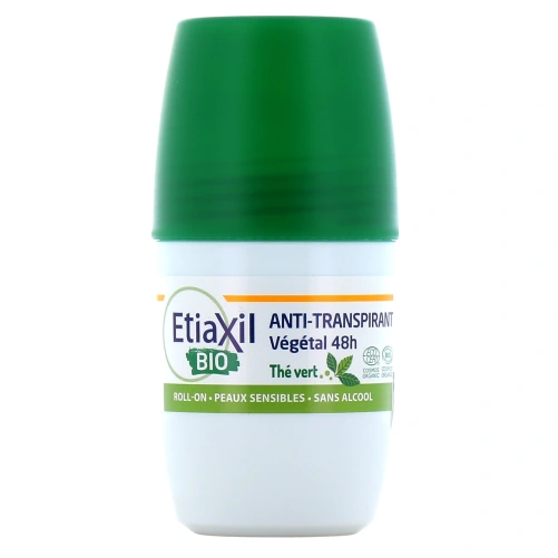 Etiaxil Anti-Transpirant Végétal 48h Thé Vert Bio