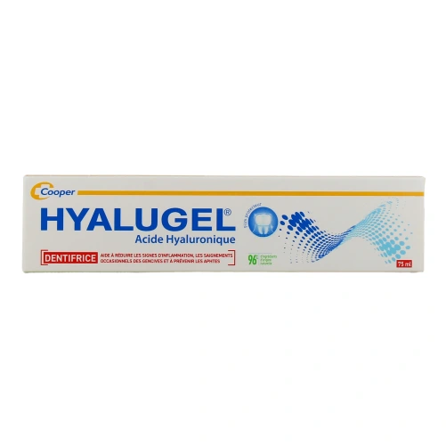 Hyalugel Dentifrice à l'Acide Hyaluronique