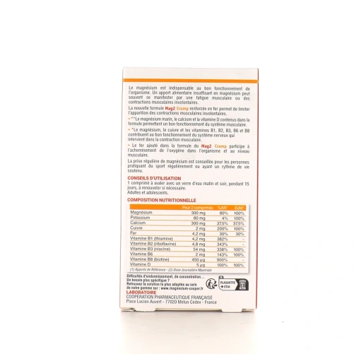 Mag 2 Cramp comprimés