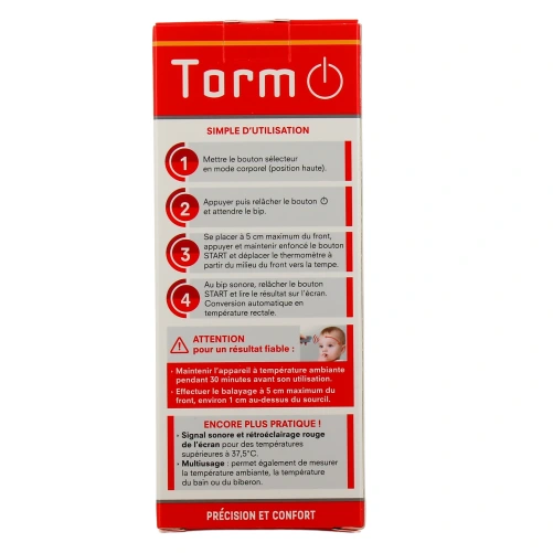 Torm Thermomètre Sans Contact