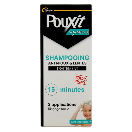 Pouxit Shampooing Anti-Poux et Lentes