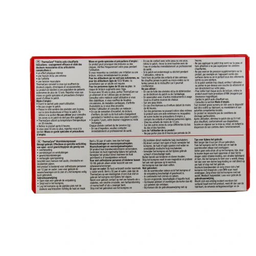 Thermacare Bas du Dos