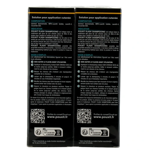 Pouxit Flash Shampooing Anti-Poux & Lentes