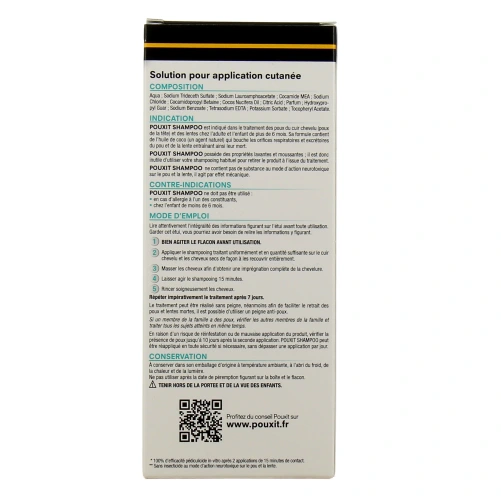 Pouxit Shampooing Anti-Poux et Lentes