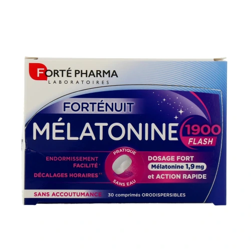 Forté Nuit Mélatonine 1900 Flash