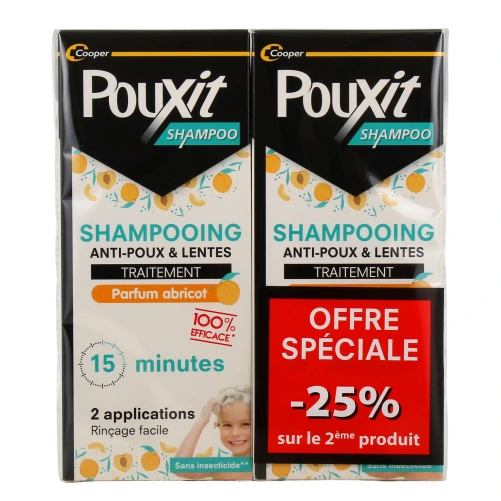 Pouxit Shampooing Anti-Poux et Lentes