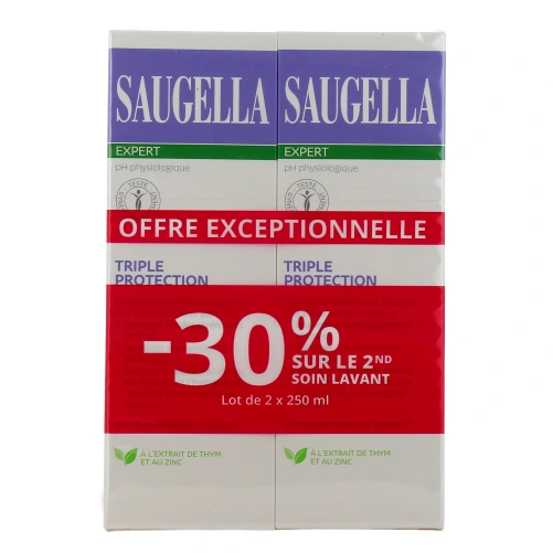 Saugella Expert Soin Lavant Intime Triple Protection