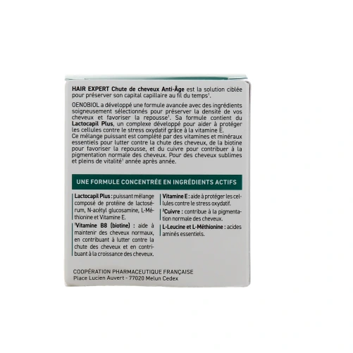 Oenobiol Hair Expert Chute de Cheveux Anti-Age