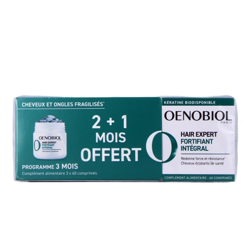 Oenobiol Hair Expert Fortifiant Intégral Cheveux et Ongles