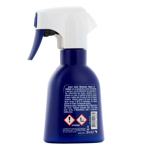 Insect Ecran Insecticide Vêtements Tiques et aoûtats