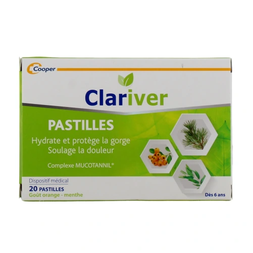 Clariver Pastilles Maux de Gorge