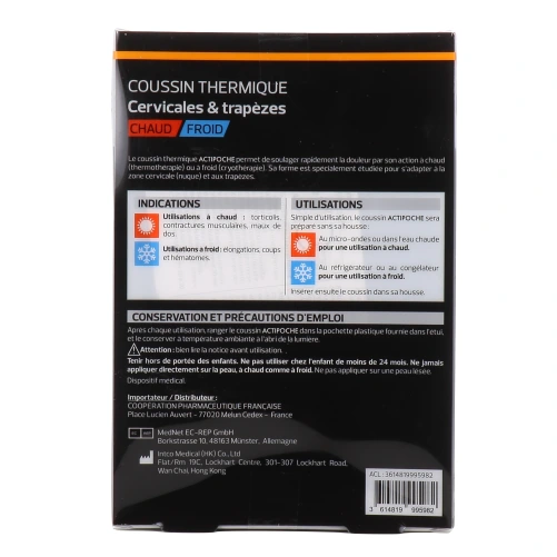 Actipoche Coussin Thermique Cervicales et Trapèzes