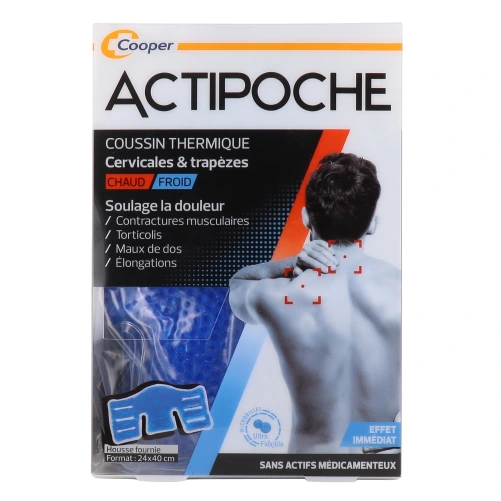 Actipoche Coussin Thermique Cervicales et Trapèzes