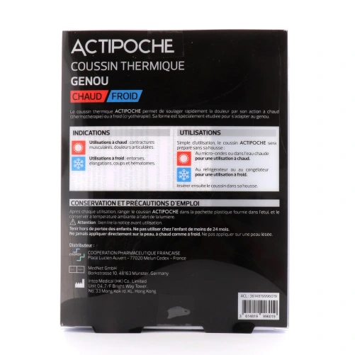 Actipoche Chaud Froid Genou Microbilles 20 x 30 cm