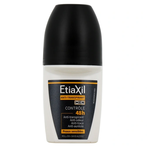 Etiaxil Déodorant Men Anti-Transpirant Contrôle 48h Roll-On
