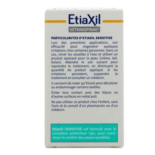 Etiaxil Sensitive Détranspirant Aisselles Roll-on