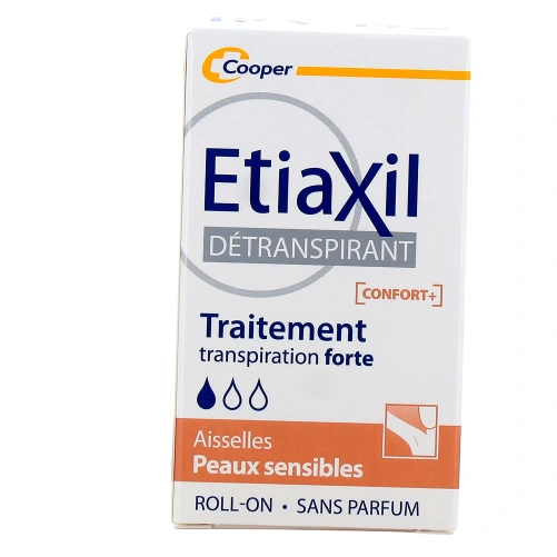Etiaxil Détranspirant Aisselles Peaux sensibles Confort+