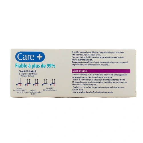 EG Labo Care+ Test d'Ovulation