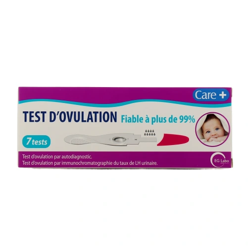 EG Labo Care+ Test d'Ovulation