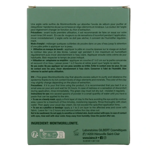Laino Masque et Cataplasme Argile Verte Surfine