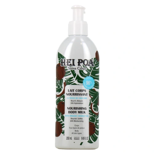 Hei Poa Lait Corps Nourrissant à l'Huile de Coco Bio