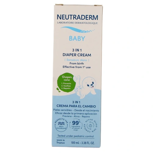 Neutraderm Baby Crème de Change 3 en 1