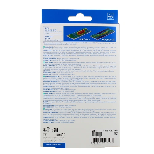 Epitact Plaque de Protection Cicatrice Hypertrophique et Chéloïde