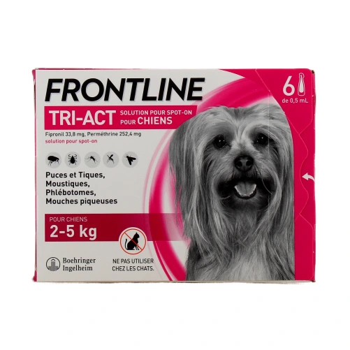 Frontline Tri-Act Chien Pipettes